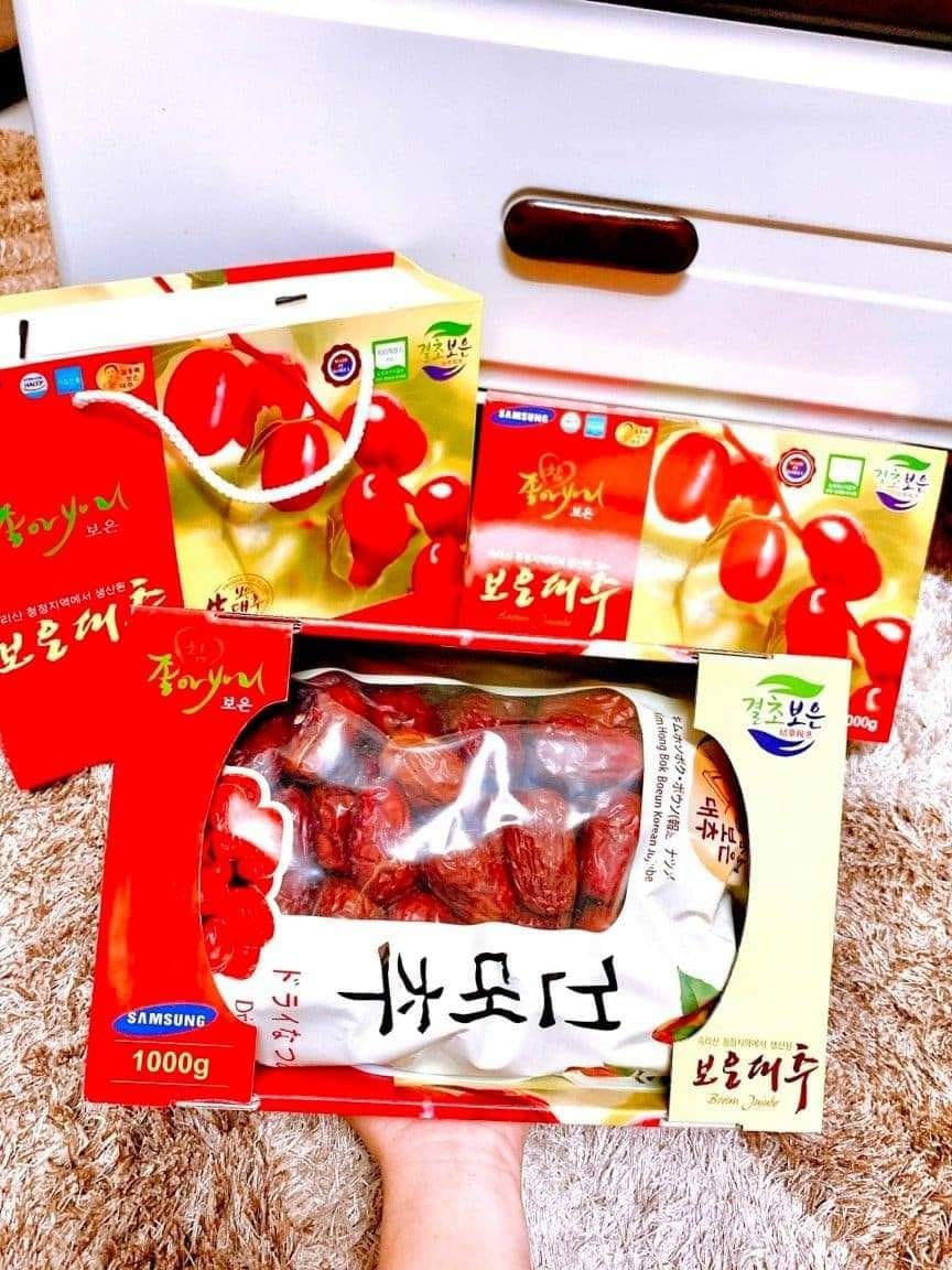 Táo đỏ Hàn Quốc sấy khô Loại 1