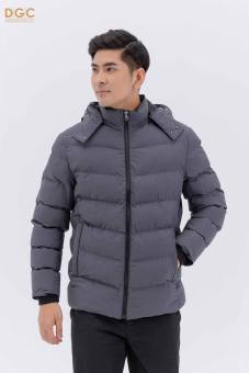 Áo phao nam 3 lớp dáng ngắn - Áo khoác 3 lớp dáng ngắn chống thấm nước, bám mốc, cản gió DGCs - WAJKBC13M