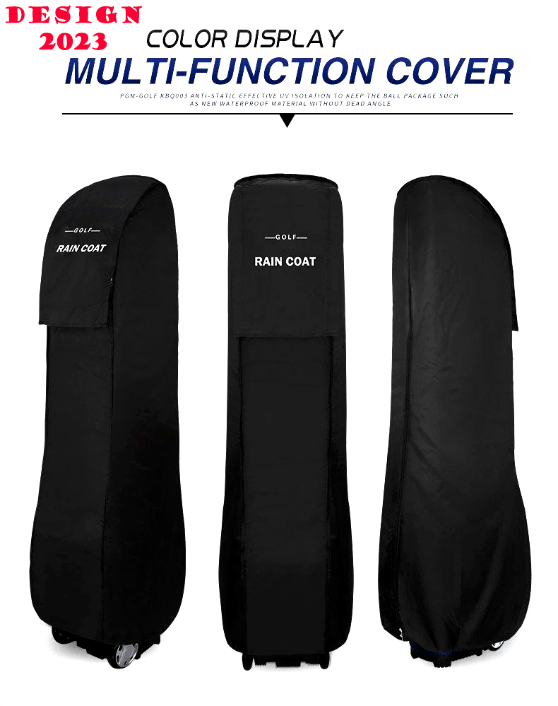 Design 2023 - BAO ĐỰNG TÚI GOLF- RAIN COVER/Vỏ bọc túi đựng gậy golf/BỌC TÚI GẬY GOLF TRỜI MƯA VÀ BỤI BẨN/Áo mưa kiêm túi chống xước cho Bộ túi gậy người chơi Golf