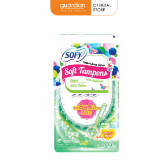 Băng vệ sinh siêu thấm Sofy Soft Tampon Super - 9 miếng