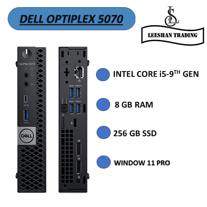 Dell Optiplex 7020 Sff Desktop - Intel I5-14500, 8Gb Ddr5, 512Gb