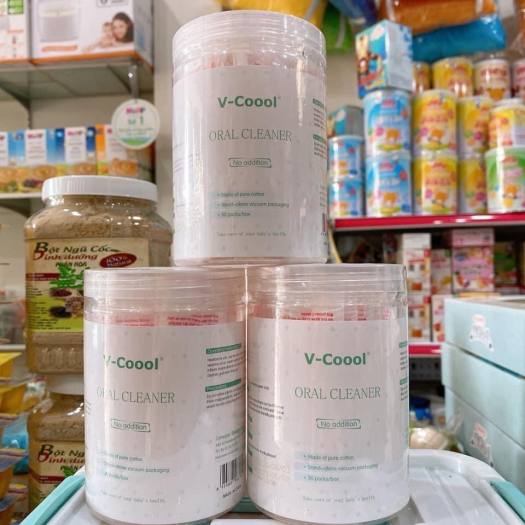 Rơ lưỡi cho bé Vcool- tưa lưỡi vcool