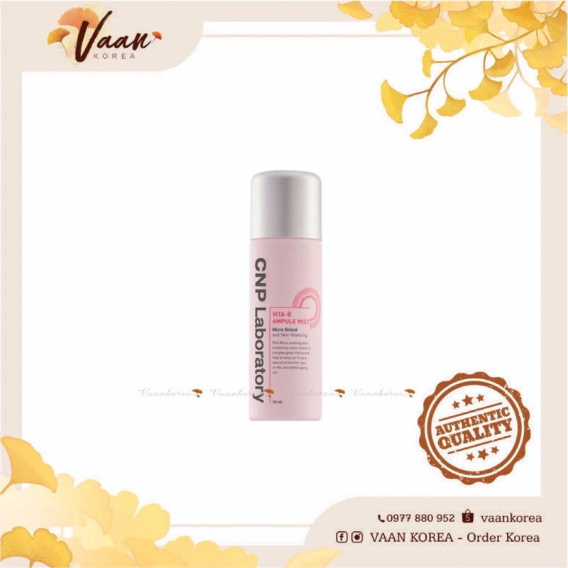 Xịt khoáng CNP Laboratory Vita-B Ampule Mist 50ml