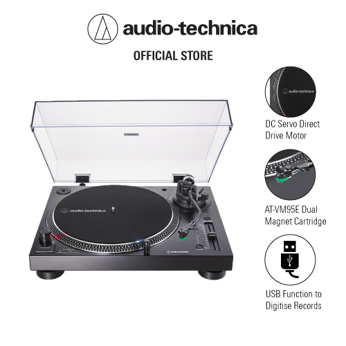 Audio-Technica AT-LP120XUSB Direct Drive DJ Turntable
