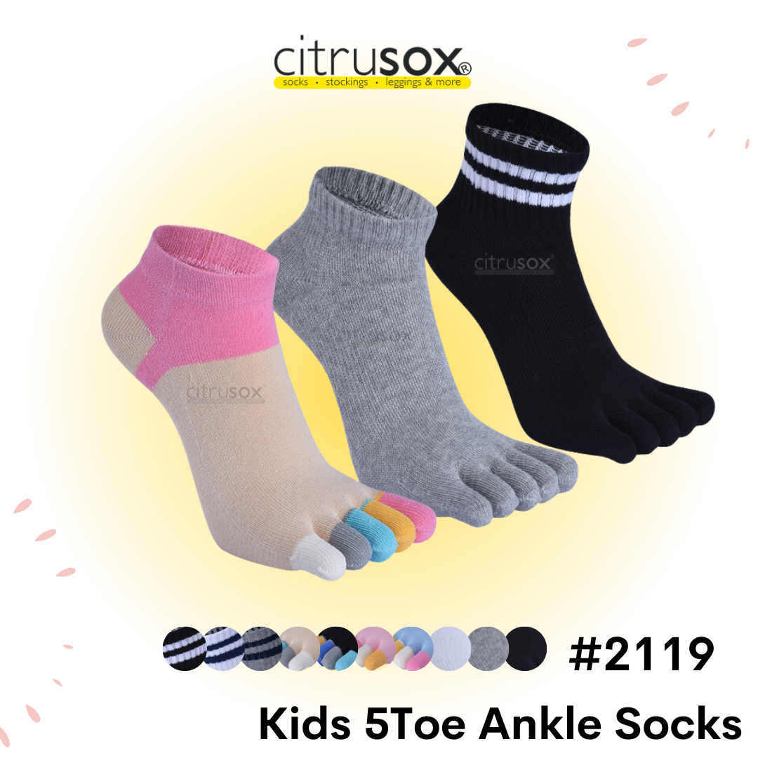 Kids Anti-Skid Soft Cotton Crew Socks – Citrusox
