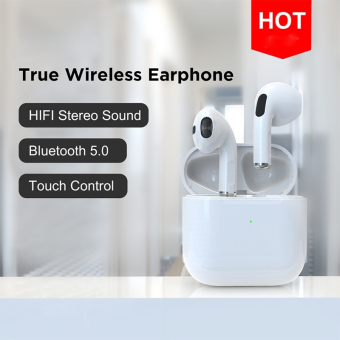 Tai Nghe Không Dây Pro 4 Bluetooth 5.0 Tai Nghe Nhét Tai Thể Thao TWS Tai Nghe Âm Thanh Nổi Trong Tai
