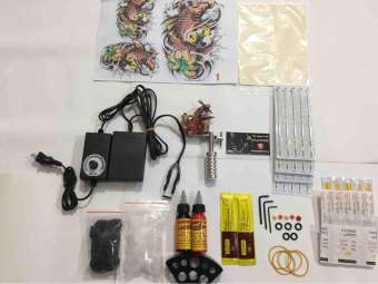 Bộ 1 máy xăm dành cho người mới học xăm D2