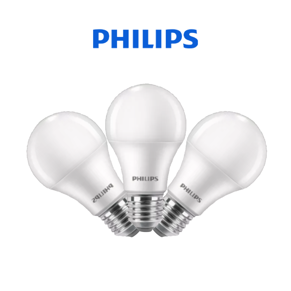 Combo 3 bóng Philips LED bulb Essential E27 11W ánh sáng trắng 6500K