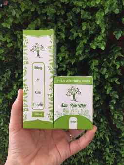 Bộ chính hãng Đông y gia truyền Thảo Mộc Linh  và Bột rửa mặt thảo mộc linh