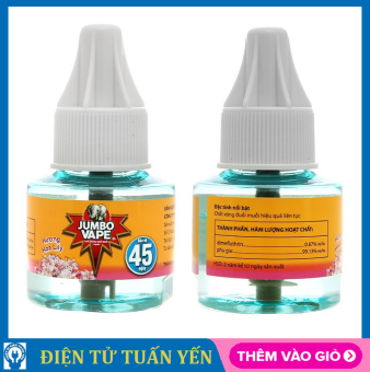 Tinh Dầu Đuổi Muỗi Jumbo An Toàn - Tuấn Yến