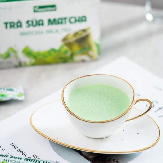 Trà Sữa Matcha Vinanutrifood YT17- Set Trà Sữa Matcha Gói Pha Sẵn Tiện Lợi Thơm Ngon Đậm Vị