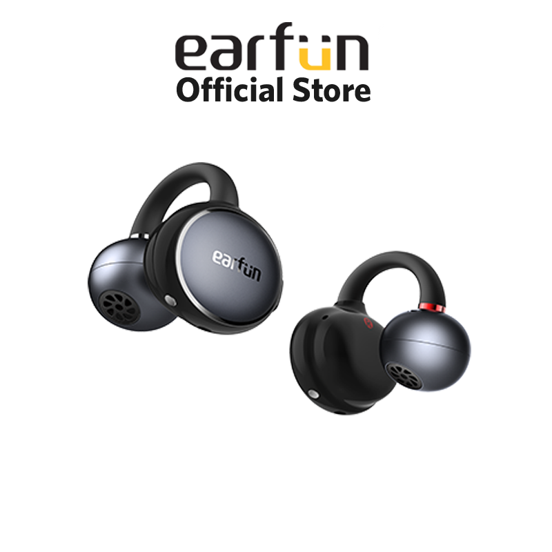 EarFun Clip TWS with Open-ear Comfort, 40hr battery IP55 Sweat and water resistant