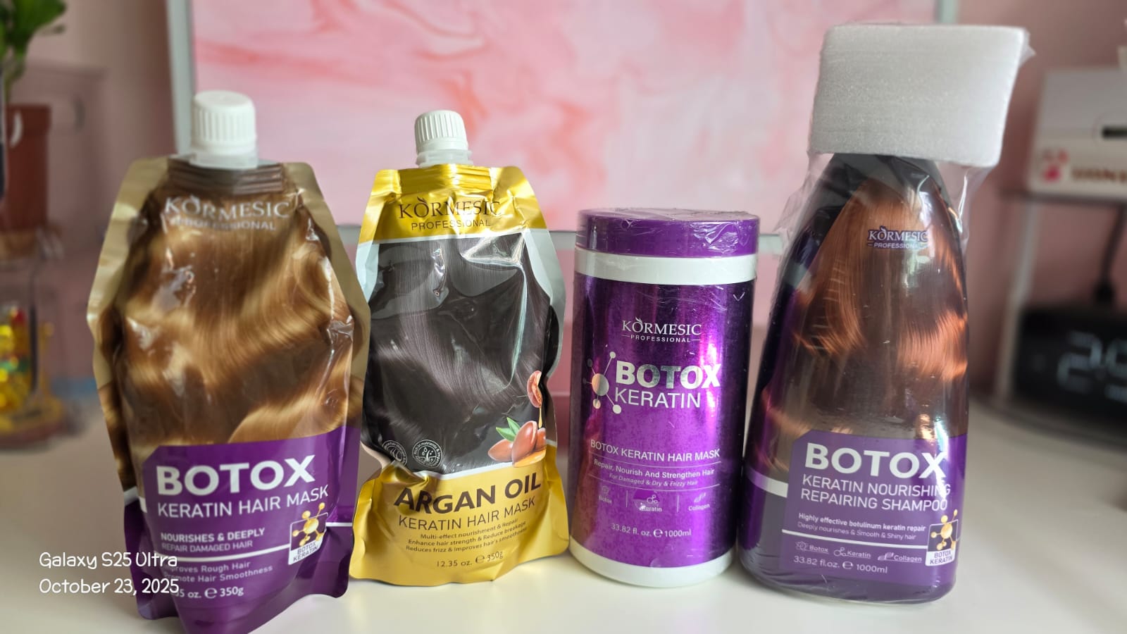 Hair Botox Treatment - Kerabond Brazilian Botox & Rosebaie Masks