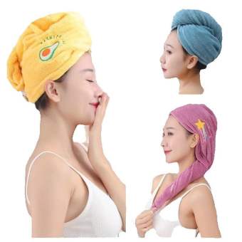 Khăn Quấn Đầu Ủ Tóc Siêu Thấm Hút - Lau Khô Tóc