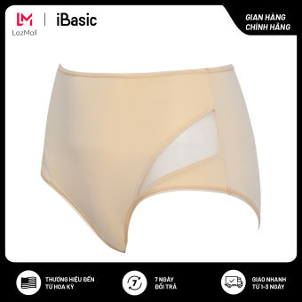 Quần lót nữ lưng cao thun lạnh phối lưới iBasic PANW126