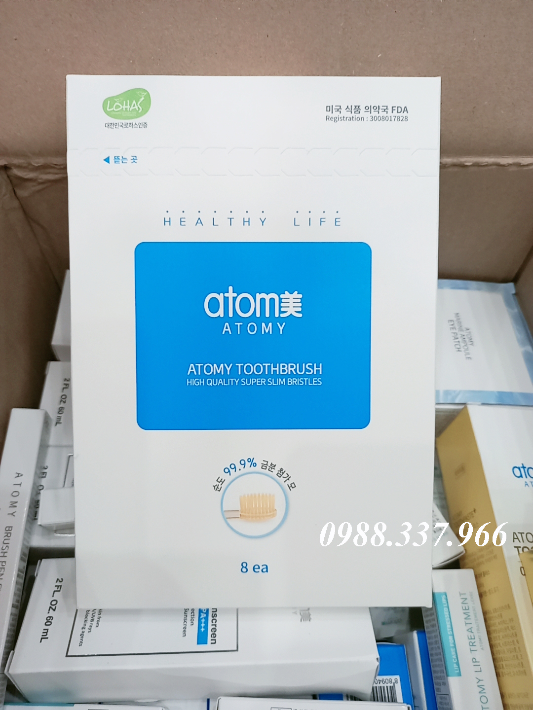 Bàn chải đánh răng ATM Toothbrush người lớn mẫu mới