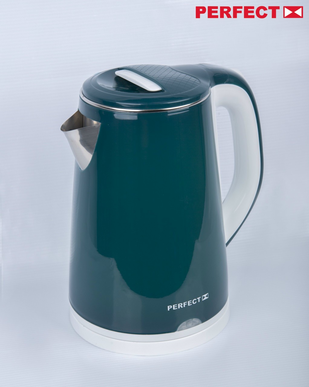 Ấm đun siêu tốc 2 lớp inox 304 perfect 2l2- hàng chính hãng