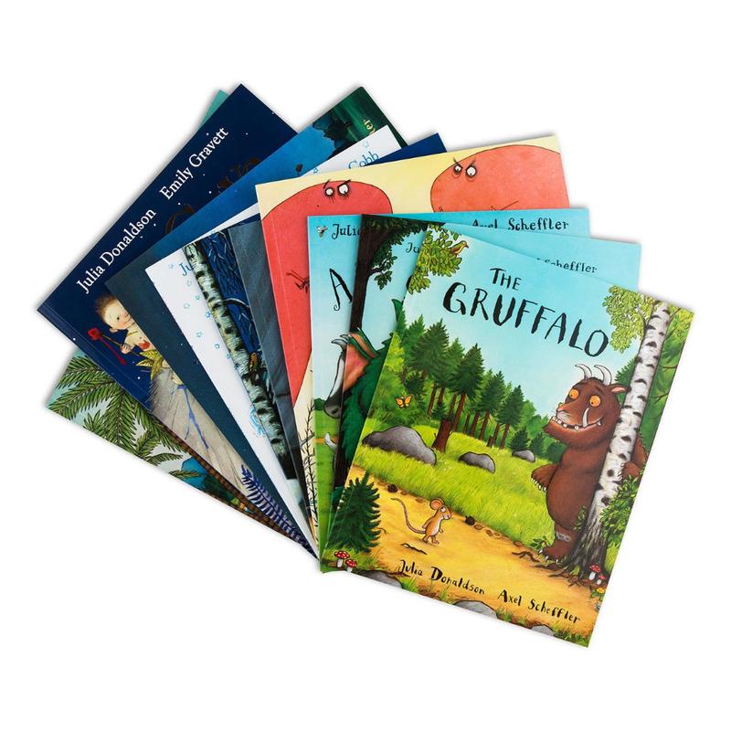 Julia Donaldson 絵本 7冊セット Julia Donaldson Book Set: Children'S Enlightenment Cognitive