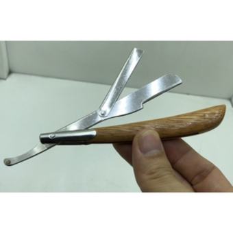 Dao cạo lông mặt cán gỗ y