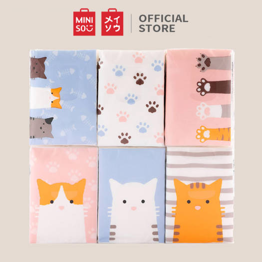 Miniso Khăn giấy Cartoon(18 Packs)