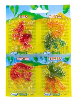 Kẹo Dẻo Khủng Long Vidal 4 x 11g