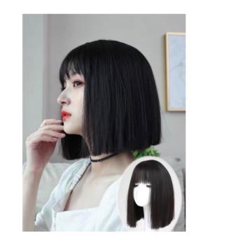 Tóc giả thẳng 🌻FREESHIP 50k 🌻cả đầu thẳng ngắn 35cm - mã dl116