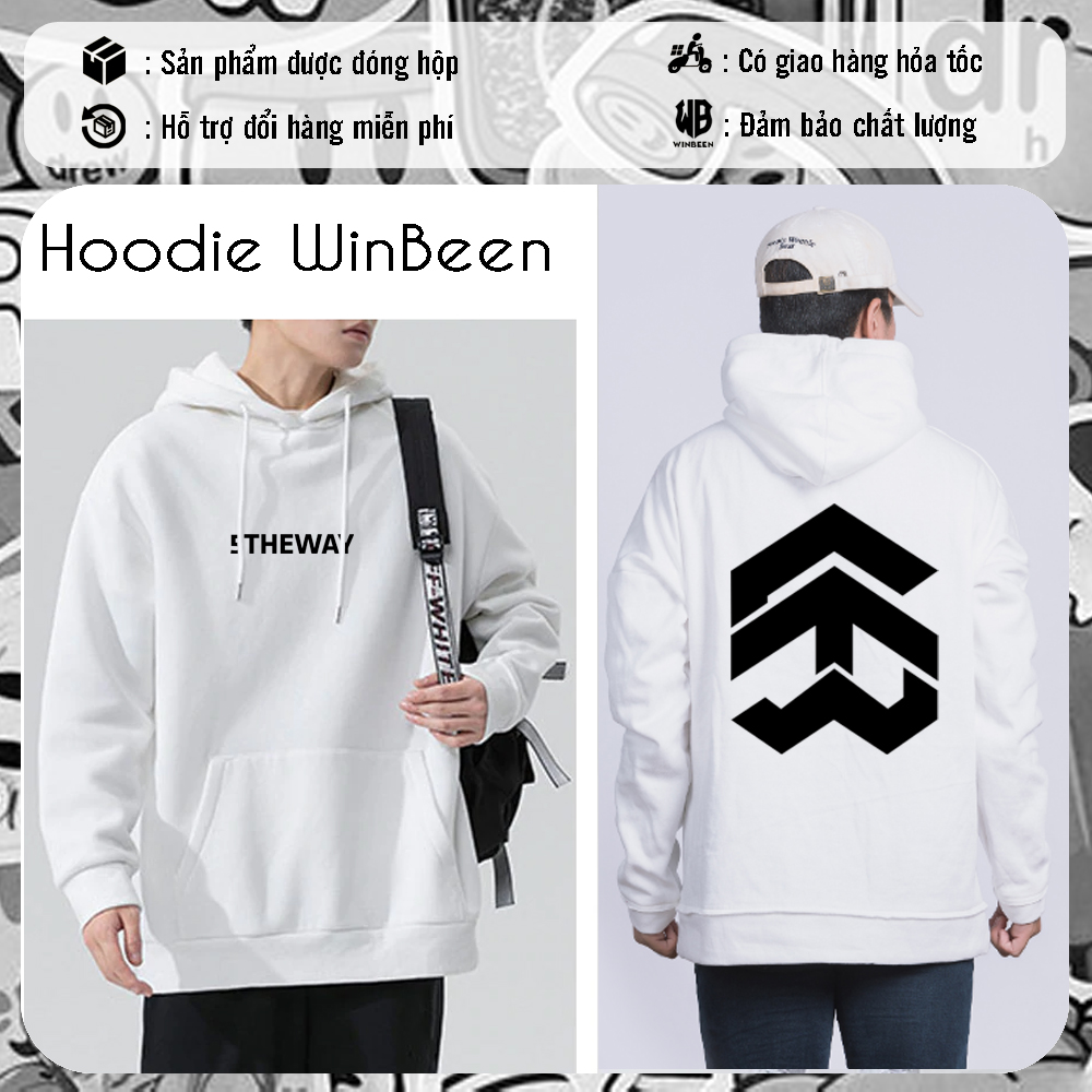 [Mẫu mới 2021] Áo Hoodie Nam Nữ Unisex Form Rộng Tay Dài Chất vải Nỉ Dầy Ấm Kiểu Dáng Ulzzang Thời Trang