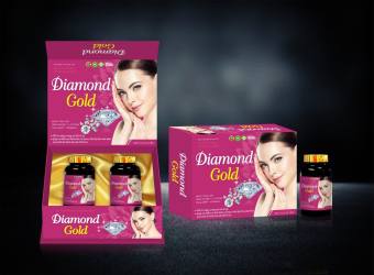 Viên Uống Sâm Tố Nữ Placentra Estrogen Beauty Queen Diamond Gold Giúp Cân Bằng nội tiết tố nữ,Đẹp Dáng, Sáng Da,