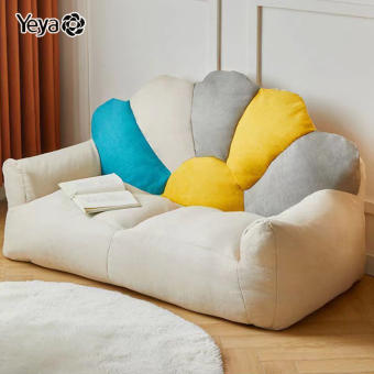 YEYA Ghế Sofa Lười Ghế Lười Cho Căn Hộ Nhỏ Đơn Tatami Ghế Lười Người Nổi Tiếng Có Lưới Sáng Tạo Ghế Sofa Nhỏ Ban Công Phòng Ngủ Trên Mặt Đất