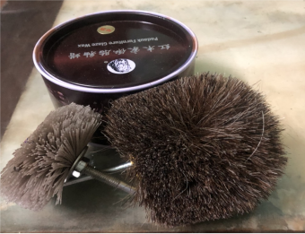 combo xi đánh bóng đồ gỗ và chổi cước đuôi ngựa