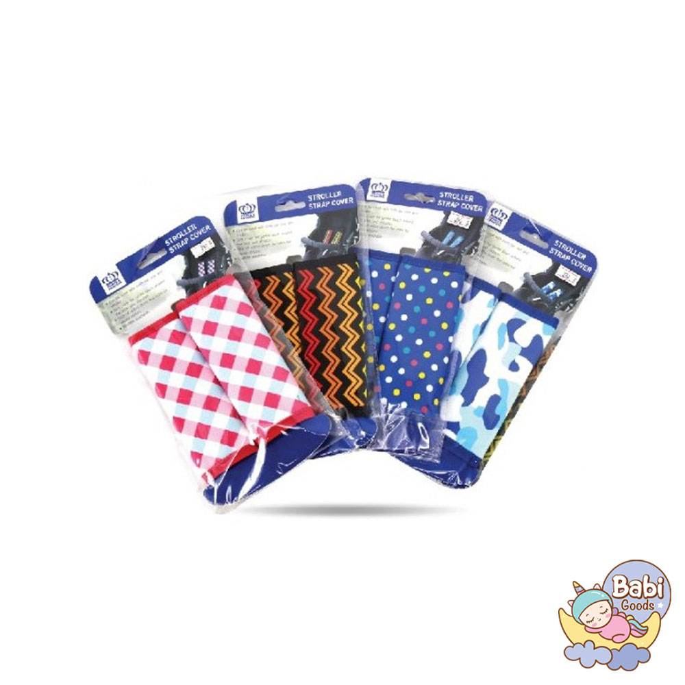 นวมหุ้มสายเบลล์สำหรับรถเข็นเด็ก คาร์ซีท Stroller Strap Cover Prince&Princess ราคา 190 บาท*ส่งฟรี