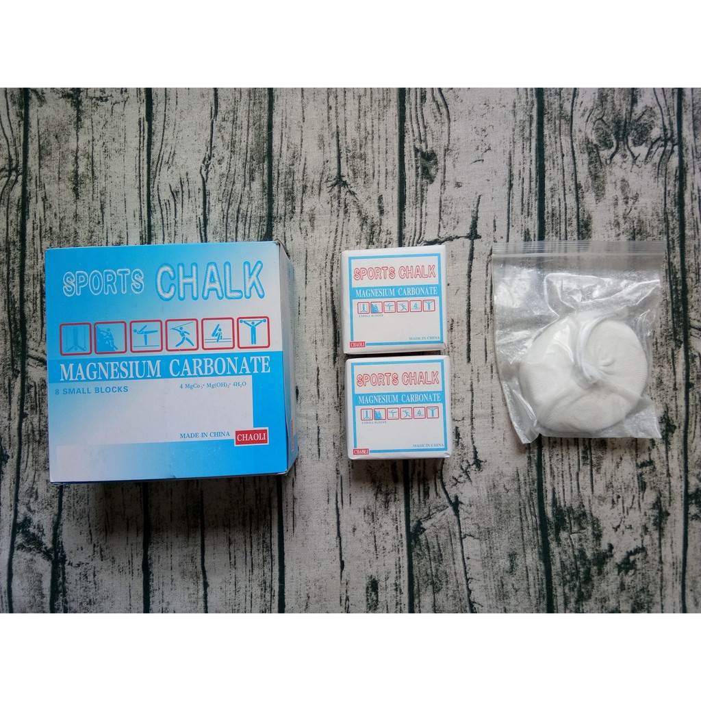 Phấn chống trơn Chalk Block hỗ trợ tập gym