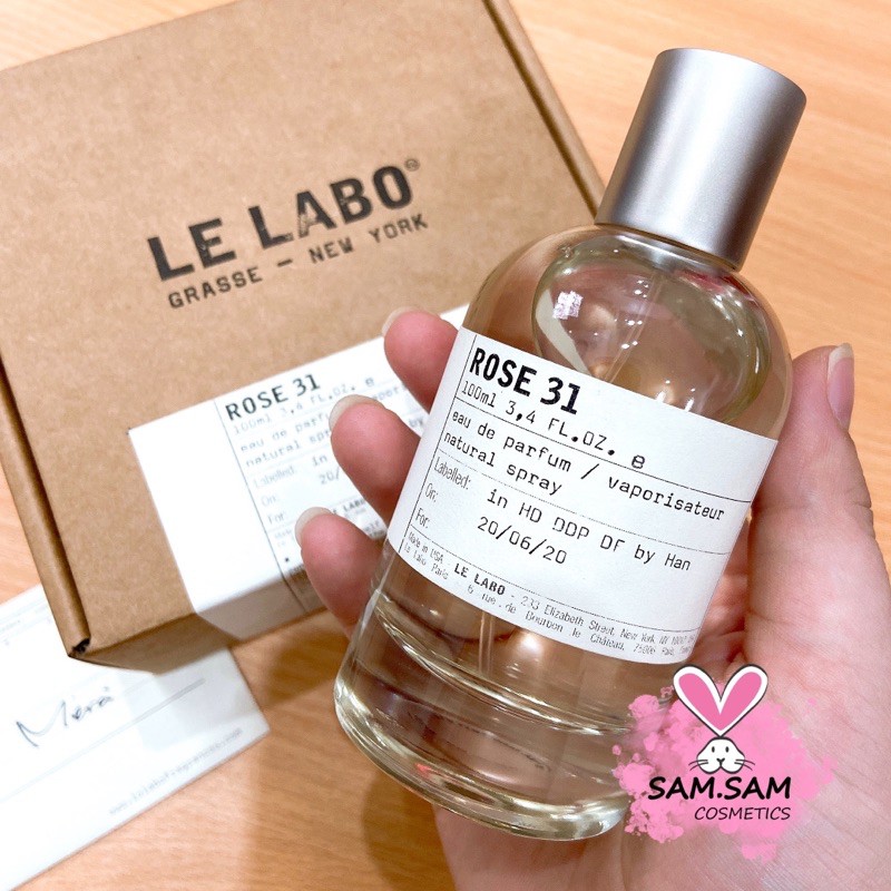 [HCM]Nước Hoa Nữ lelabo 31 super 100ml