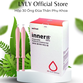 Hộp 30 Ống Đũa Thần Phụ Khoa Wettrust Inner Hàn Quốc Chính Hãng