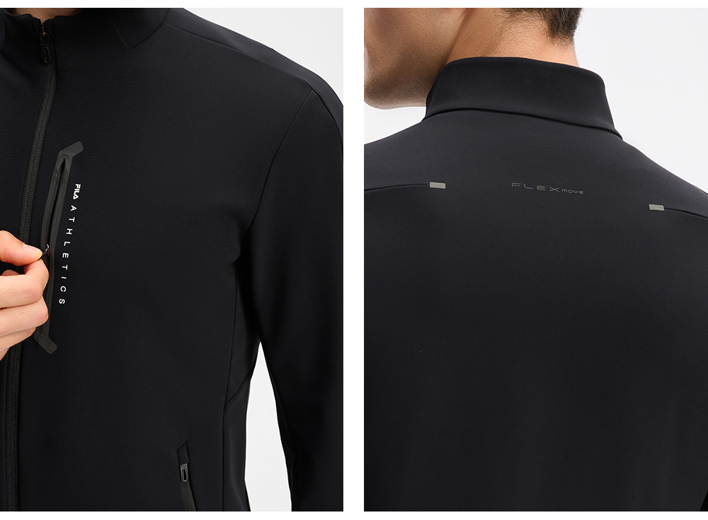 FILA CORE ATHLETICS FITNESS MEN Men Jacket (Black)