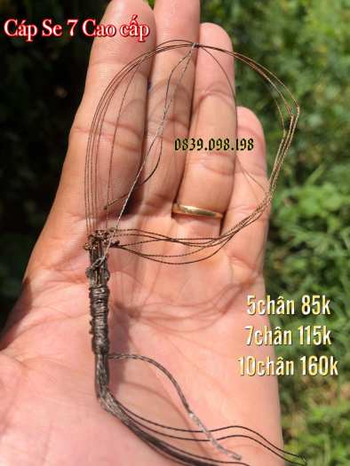 Giò bẩy chim Cu Gáy cao cấp cáp se 7