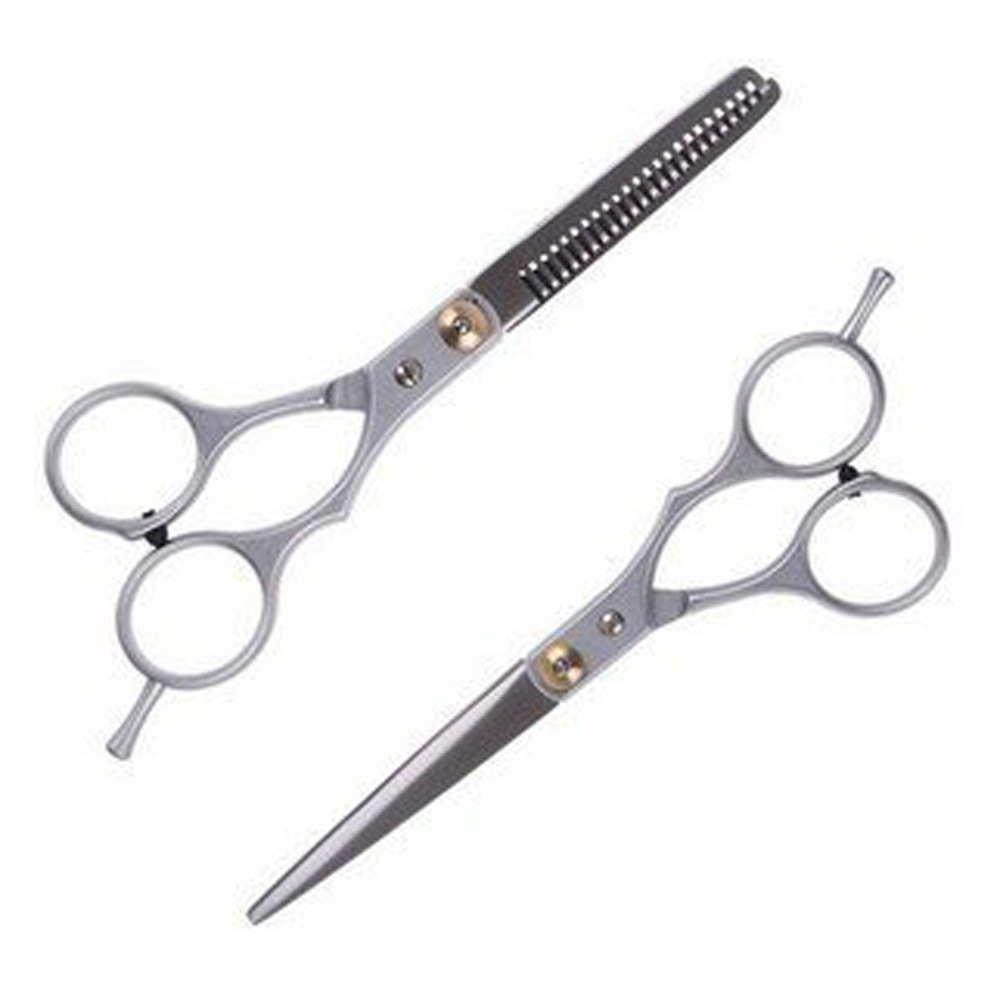 Combo 2 cây kéo cắt tóc và kéo tỉa tiện dụng - OT0390