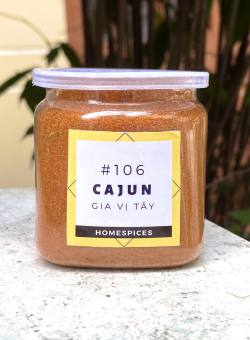 Bột Gia vi Cajun hải sản crawfish louisiana - Cajun Spice Blend Powder HOMESPICES gia vị của mọi nhà