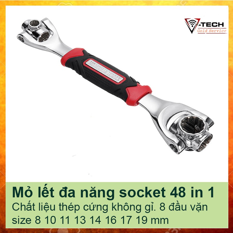 Cờ lê đa năng 48 in 1 tiger wrench
