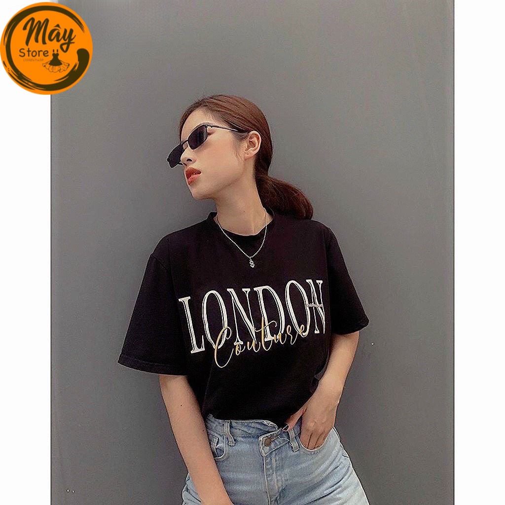 Áo unisex in chữ london