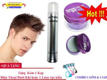 Keo Vuốt Tóc Wax, Combo Gôm Butter Và Sáp Kanfa  Giá Rẻ Tặng (Kèm Quà Tặng) Kiểu Mẫu 14