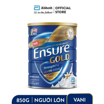 Sữa bột Abbott EnSure Gold 850g ( Hương Vani )