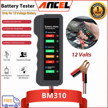 Ancel BM310 Car Battery Tester: Fast & Safe Diagnostic Tool