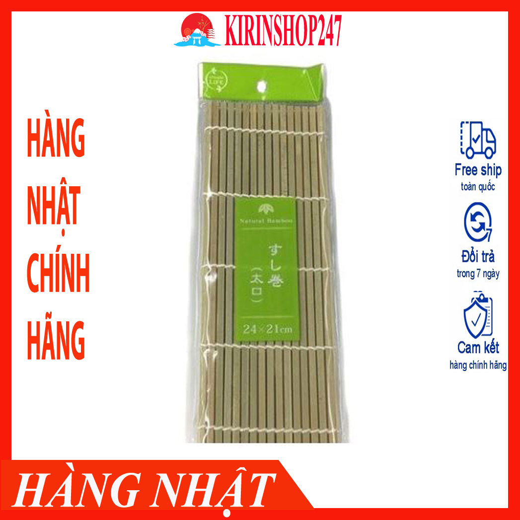 Mành cuộn Sushi bằng tre Hàng Nhật