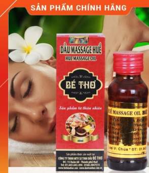 Dầu massage huế ( hiệu Bé Thơ chính hãng 60ml )