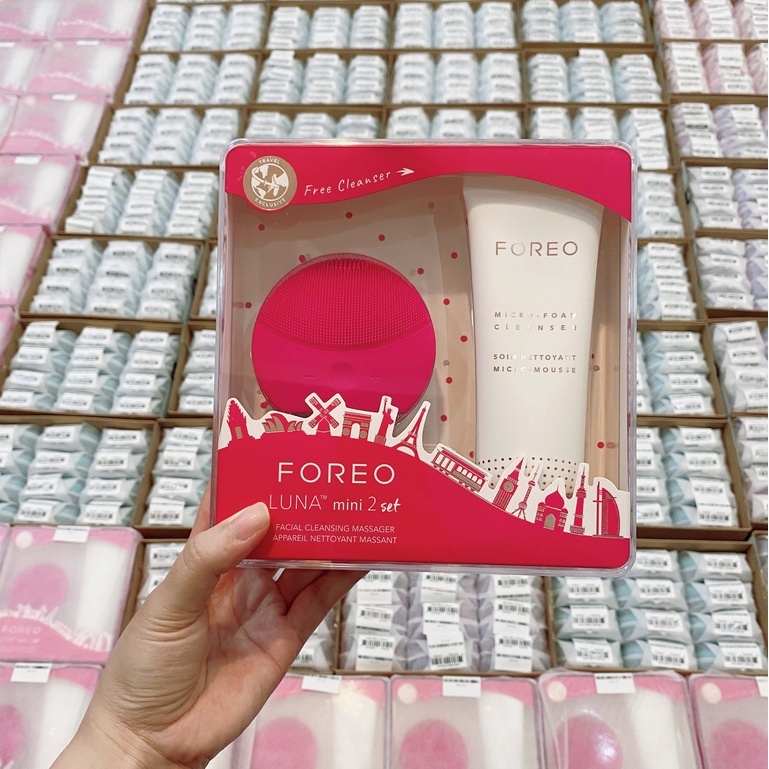 Máy rửa mặt foreo luna mini 2 chính hãng nhập khẩu phân phối chính ngạch - bảo hành tại vn