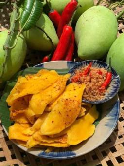 250G Xoài sấy dẻo muối ớt chua cay