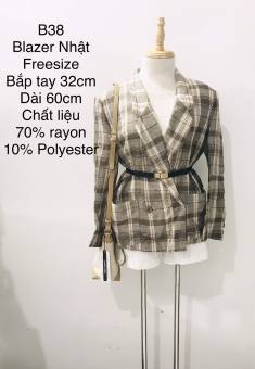 Blazer Nữ Nhật Hàn, Hàng si (secondhand), size ghi trên hình