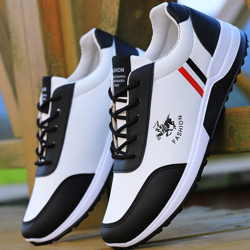 On Sale Men Sneakers Fashion Korean Damping Outdoor Casual Sport Shoes for Men Jogging Shoes Running Walking Unisex Soft Bottom Heighten 2022