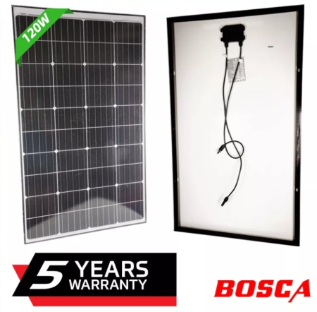 KENLEI BOSCA 120W Mono Solar Panel with 5-Year Warranty